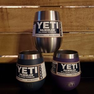** SOLD**Yeti Wine Cups $18 each